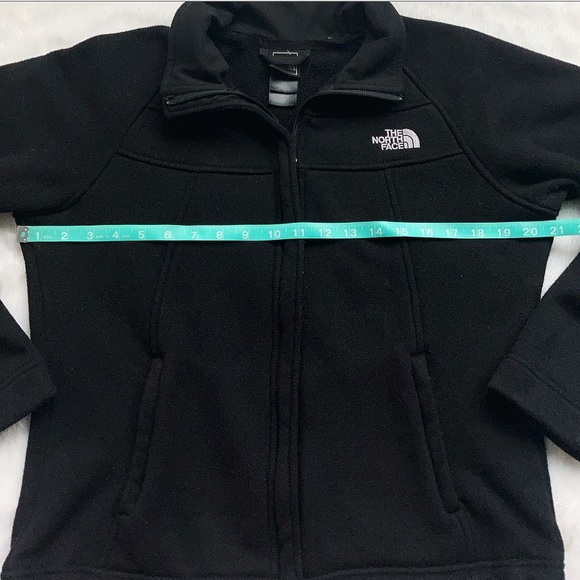 Black North Face Zip Up Jacket - Picture 2 of 5